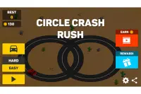 Circle Crash Rush : Car Racing & Driving Game Screen Shot 1