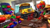 Acrobazie da scuolabus: giochi di simulazione Screen Shot 2