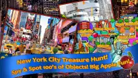 Hidden Object New York City Spy Spot Objects Game Screen Shot 1
