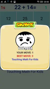 Touching Math Screen Shot 2