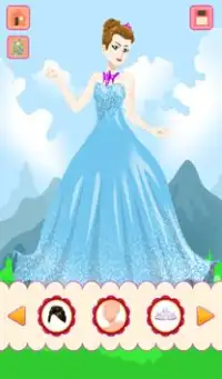 Juegos de Vestido de princesa Screen Shot 1