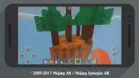 Skyblock Minecraft जीवन रक्षा नक्शा! Screen Shot 2