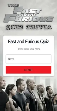 Fast & Furious Quiz Trivia Screen Shot 0