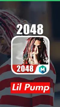 2048 Lil Pump Special Edition Game Screen Shot 0