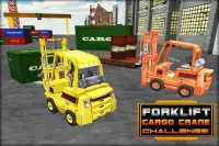 Forklift Cargo Crane Challenge Screen Shot 0
