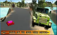 mendorong offroad tentara muatan truk Screen Shot 2