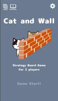 Cat and Wall - Strategy Game - Screen Shot 0