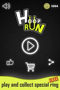 Hoop Run-Circle Ring Game Screen Shot 0
