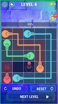 Neon Light Puzzle : Connect The Switch Screen Shot 1