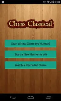 الشطرنج الكلاسيكي Screen Shot 0
