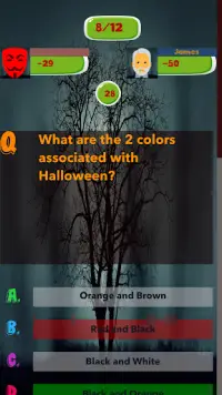Halloween Knowledge test Screen Shot 1