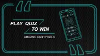 Earn Money Online: Play Quiz to Win 2021 Screen Shot 0