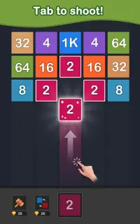 Merge puzzle& 2048 block puzzl Screen Shot 14