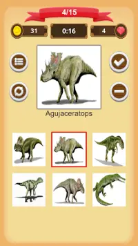 Dinosaurier Quiz Screen Shot 5