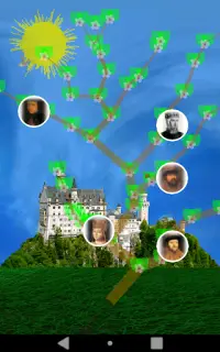 Genealogical tree 3D Screen Shot 0