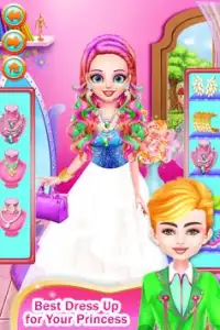 結婚式の髪型ゲーム Screen Shot 3
