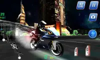 Polícia Motocicleta 3D Corrida Screen Shot 2