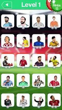 Guess the Football Player Screen Shot 2