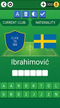 Names of Soccer Stars Quiz Screen Shot 1