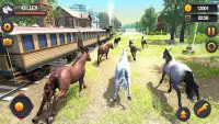 Virtual Wild Horse Family Sim Screen Shot 1