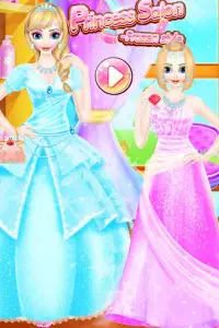 Princess Salon - Frozen Style Screen Shot 3