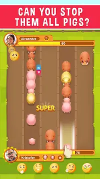 Piggy Fight Screen Shot 2