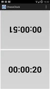 Simple Chess Clock Screen Shot 1