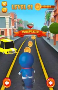 Subway Doraemon adventure : Gadgets Legend rush 3D Screen Shot 2