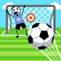 Stickman Jogo de Pênaltis de Futebol