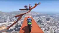 Super Hero Extreme Bike Stunt Subway Master Screen Shot 3