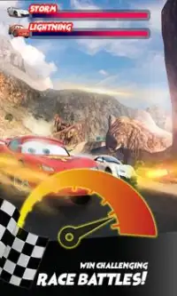 McQueen high Speed :angry and fast 3D Screen Shot 1