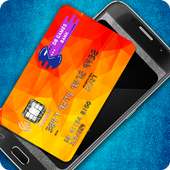 Kreditkarte Geld Clicker