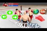 Jeu de boxe 3D réel combat2 Screen Shot 1