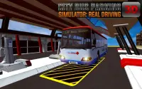 City Bus Parking 3D Simulator: Real Driving Screen Shot 0