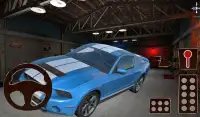 Driving Mustang Drift Simulator Screen Shot 2