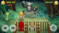 Jungle Escape - Cabaran Kawalan Infinite Screen Shot 1