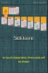 Solitaire Screen Shot 1