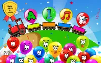 गुब्बारा खेल - बच्चों के लिए सीखने का खेल Screen Shot 1