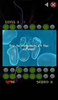 Virus Match Puzzle Game Screen Shot 1