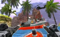 حربية هجوم 3D -Naval طائرات الهليكوبتر المدفعي Screen Shot 0