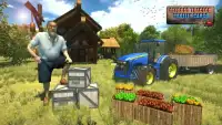 Offroad Tractor Trolley Cargo: Pertanian Uphill Si Screen Shot 5