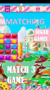 Match 3 Games : Sweet Sugar Candy Screen Shot 6