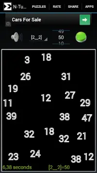 Sigma Math Puzzle Screen Shot 2