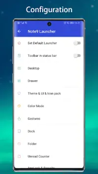 Cool Note20 Launcher Galaxy UI Screen Shot 7