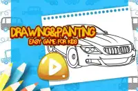 Drawing & Painting - Easy Games for Kids Screen Shot 0
