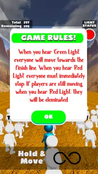 Squid Survival Escape Game - Green Light Red Light Screen Shot 0