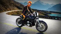 Snelweg stunt Motorfiets - VR Screen Shot 2
