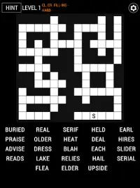Classic Crossword Fill-Ins Screen Shot 4