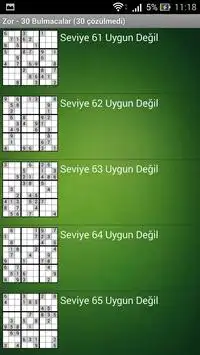 Sudoku Ücretsiz Screen Shot 5