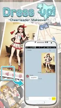 치어리더 패션-옷 입히기 소녀 게임 Screen Shot 6